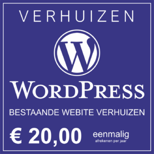 Wordpress Verhuis Service