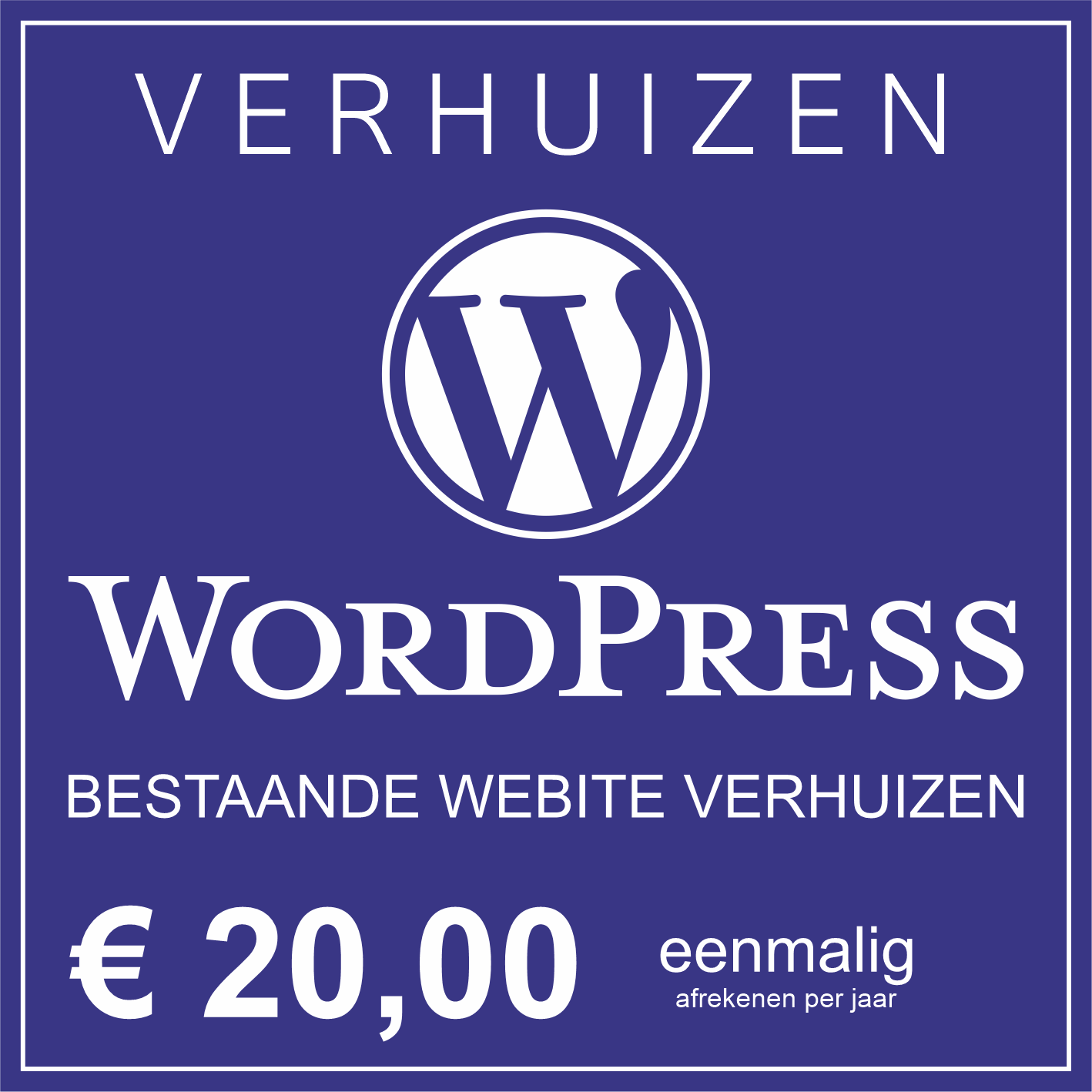 Wordpress Verhuis Service
