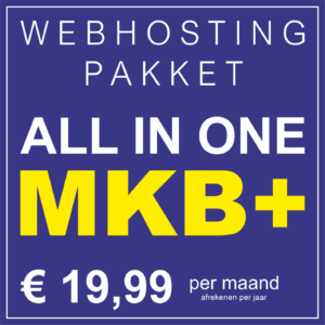 MKB+ Webhosting Pakket